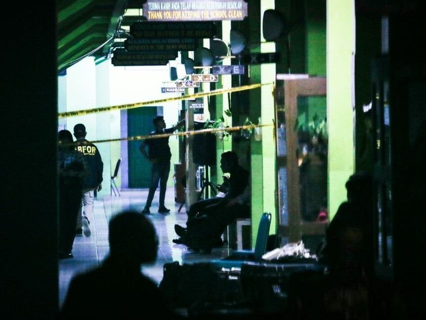 Indonesia investigates student involvement in blasts injuring nearly 100
