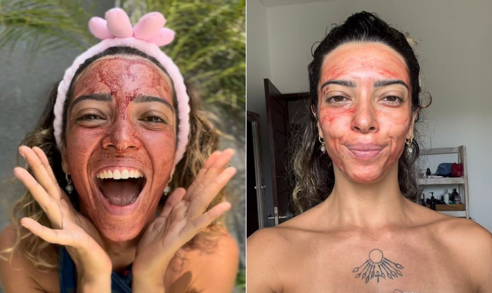 Menstrual blood mask goes viral on social media: Is it beneficial? What does dermatology say?