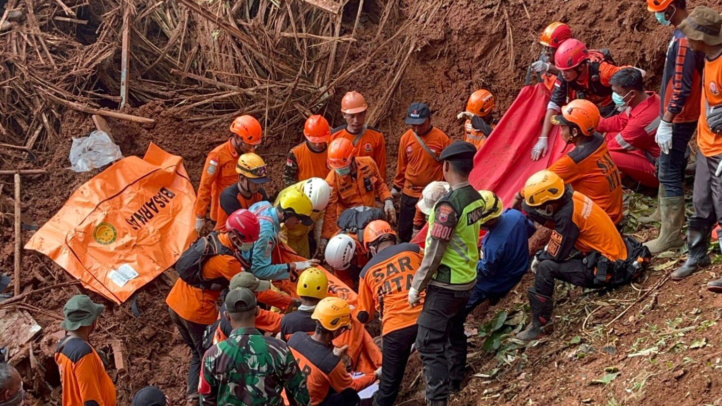 More Bodies Found in Indonesia Landslides, Death Toll Reaches 23 with 28 Missing