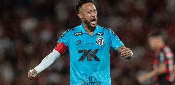 Neymar defended by Santos after leaving the bench: ‘Giving his all’
