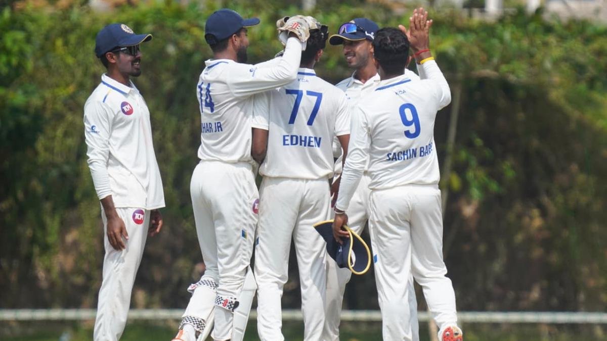 Ranji Trophy: Kerala dismisses Saurashtra for 160 runs, Nidheesh claims eight wickets