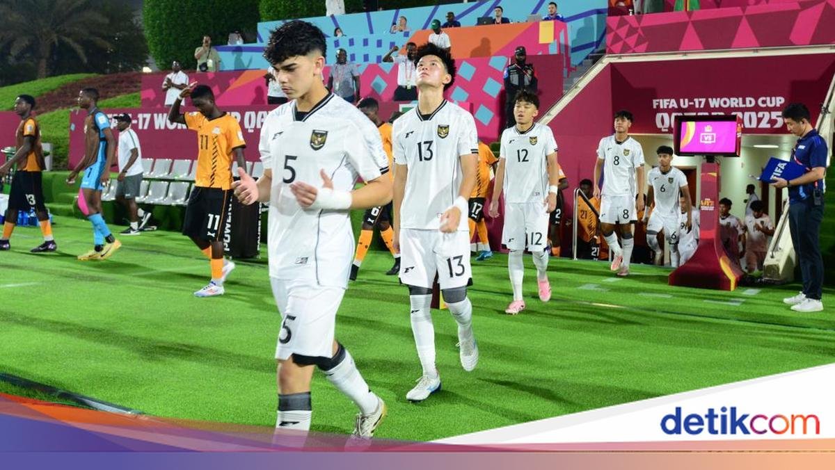 Schedule of Indonesia National Team U-17 vs Brazil in the 2025 U-17 World Cup