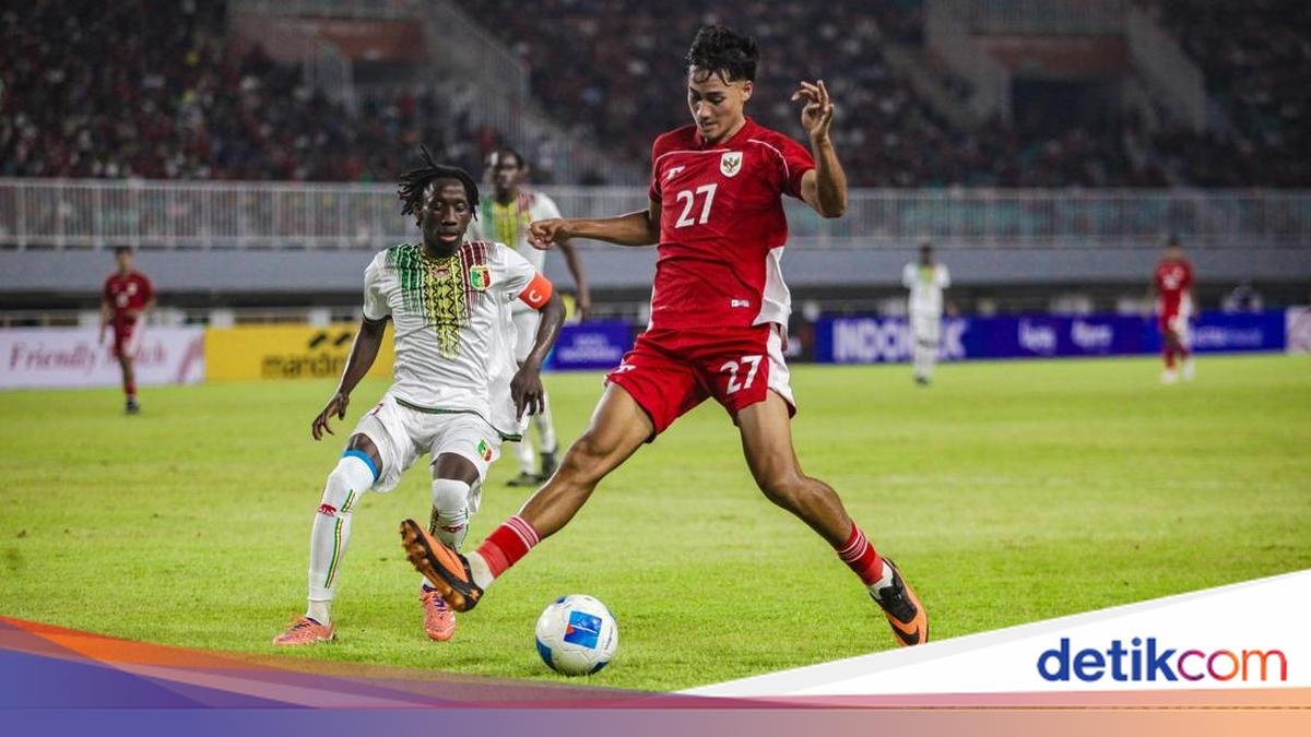 Statistics of Indonesia U-23 National Team Embarrassed by Mali U-23 with a 0-3 Score