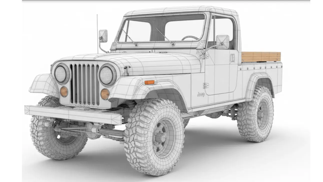 The Iconic Jeep Legend Reinvented: Now Even a Chassis Can Become a Restomod