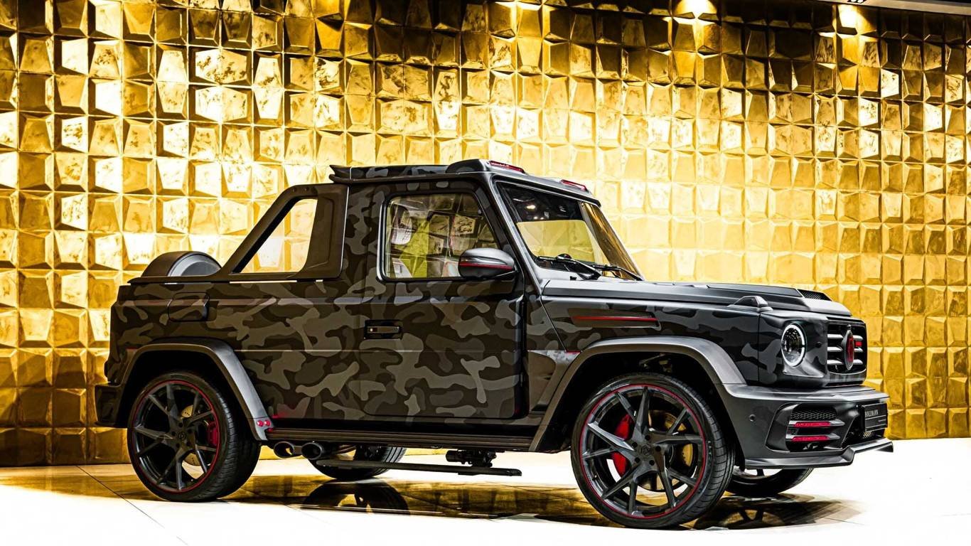 Unique Carbon Pickup for Cosmic Money: Extraordinary G-Class seeking new owner