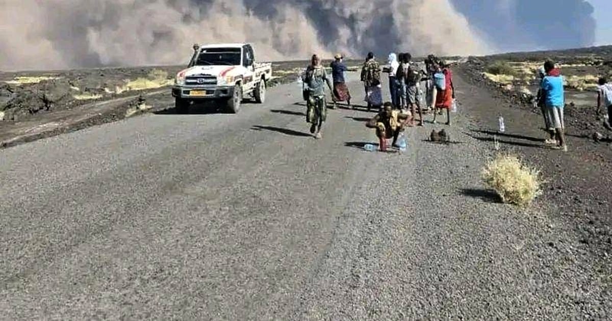 Volcano Eruption in Northern Ethiopia Sends Ash Plumes Towards Yemen and Oman
