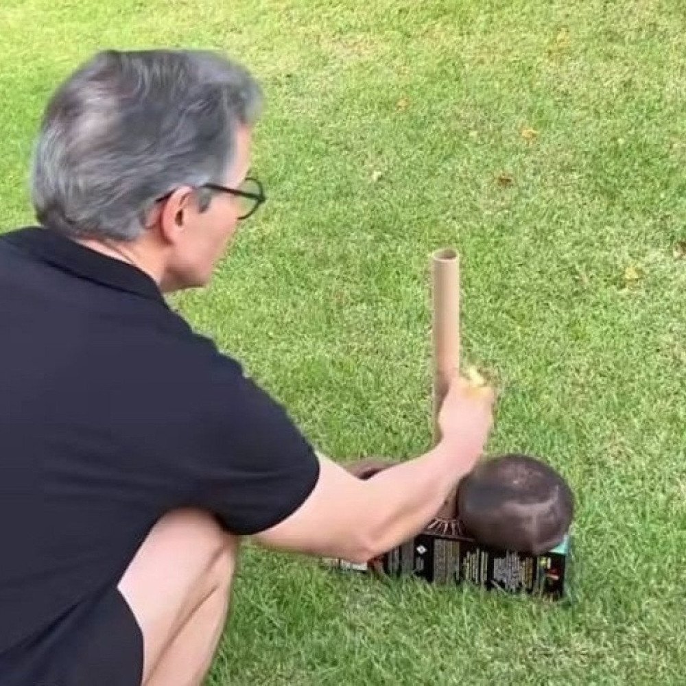 Zema sets off fireworks, is criticized for noise, and claims video was edited