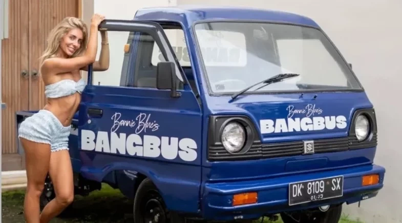 Actress who slept with a thousand men is arrested with ‘sex bus’ in Bali