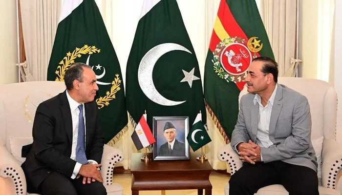 COAS, Egypt’s FM discuss new avenues of defence cooperation