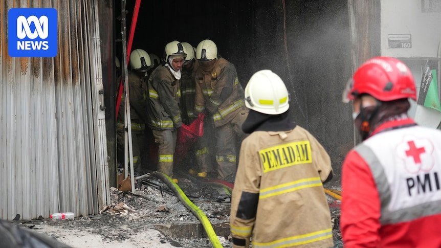 Fire Breaks Out in Jakarta Office Building, Claiming 22 Lives