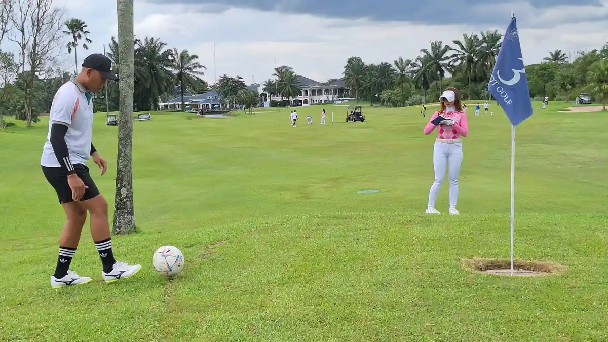 Indonesia Open Footgolf Tournament: Comedian Oki Rengga Admits Addiction, Wants to Become a Professional Athlete