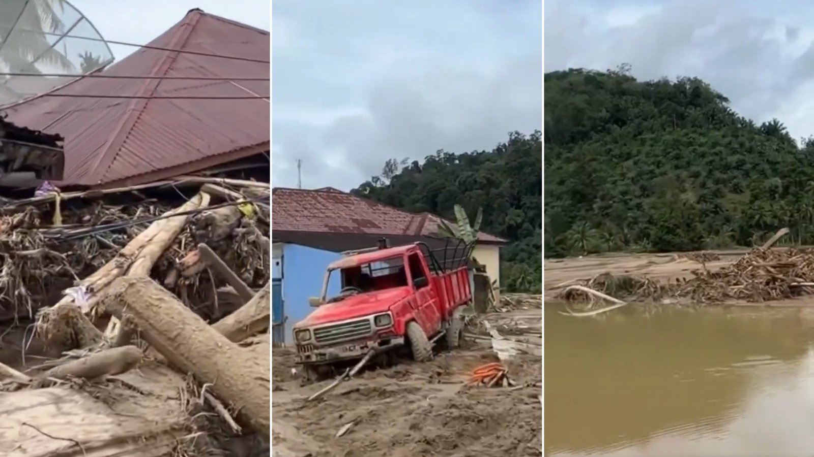 Over 1,200 dead and hundreds missing in floods in Indonesia, Sri Lanka, and Thailand