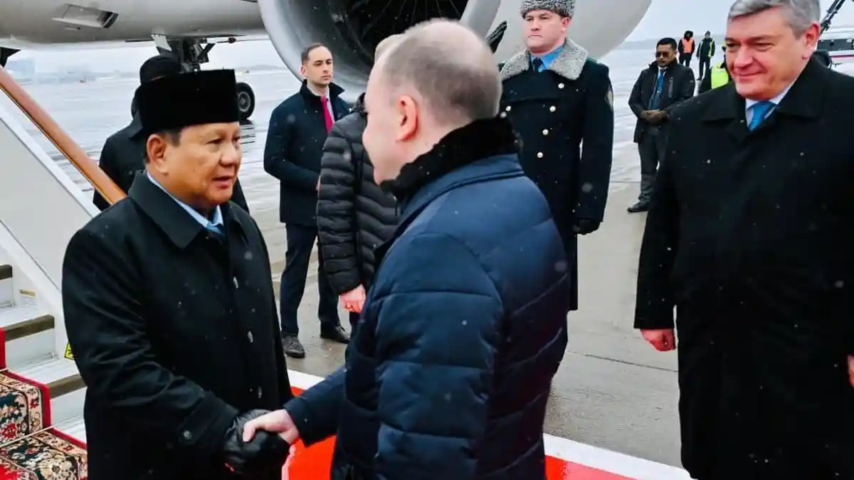 Prabowo Meets Putin at the Kremlin, Focuses on Energy and Defense