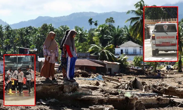 Storm and Flood Damage in Indonesia