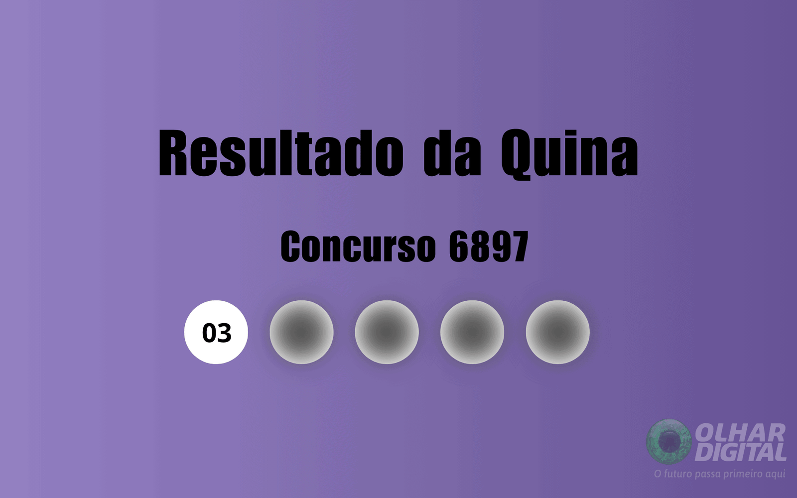 Today’s Quina Result: Check Numbers and Winners of Contest 6897 (Monday, 08/12)