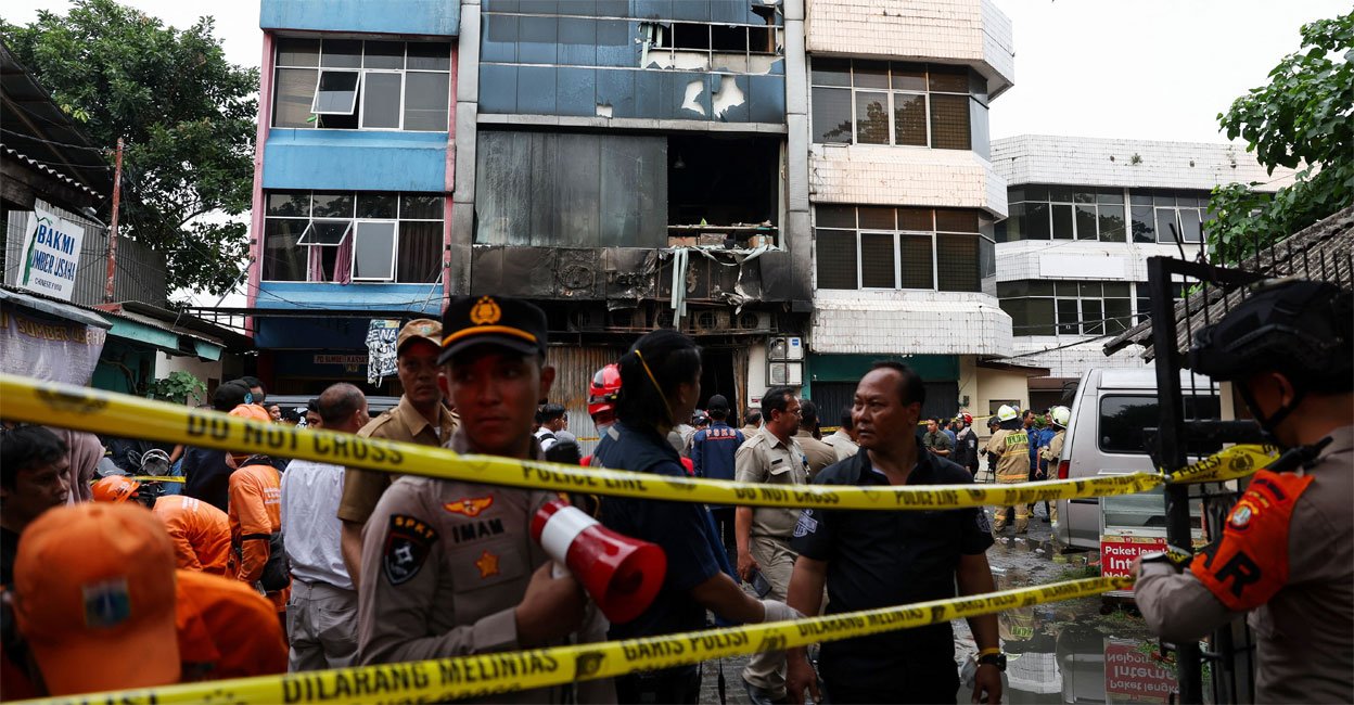 Tragedy in Jakarta: 22 killed in office fire at drone tech firm