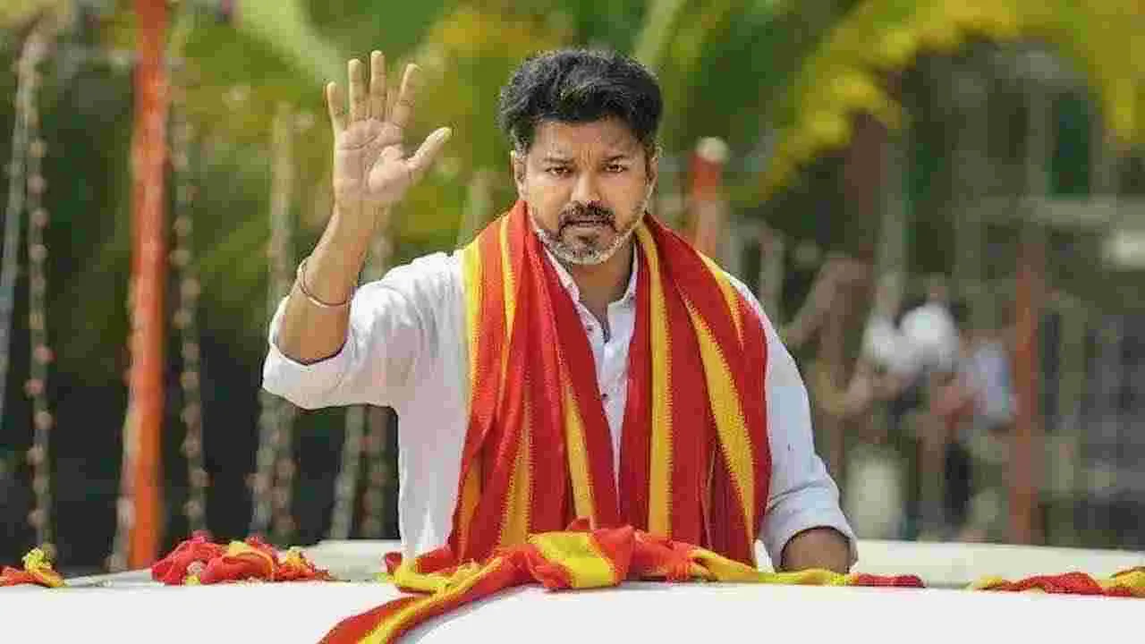 TVK Chief Vijay: Vijay Attends Public Meeting Amidst Commotion