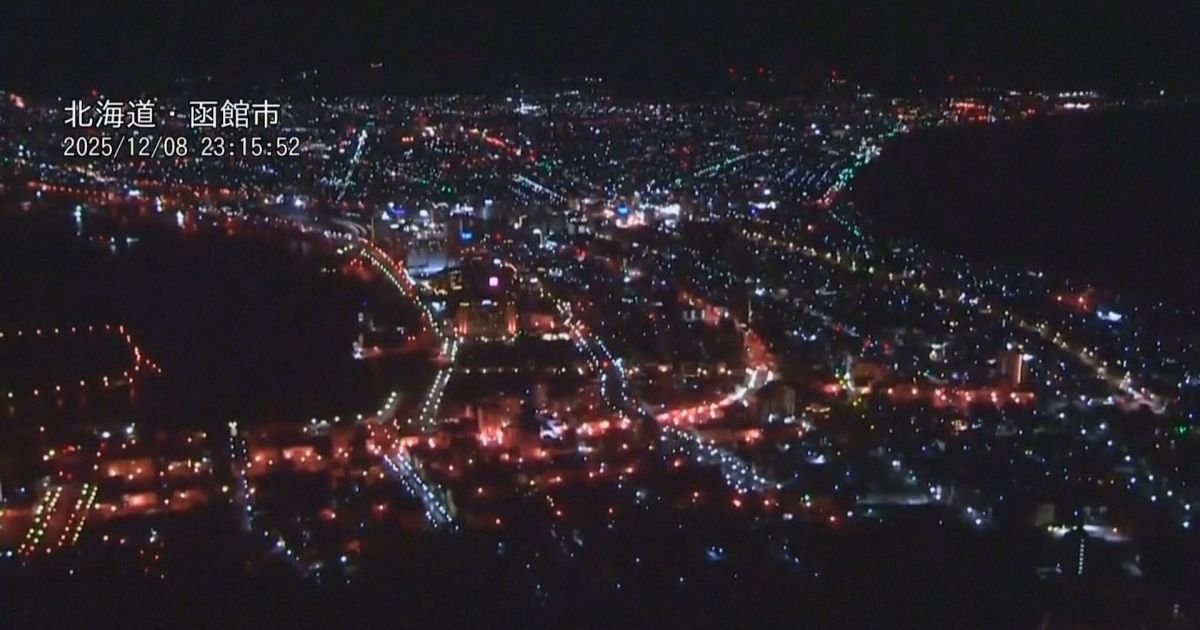 Video: Surveillance cameras capture earthquake in Japan