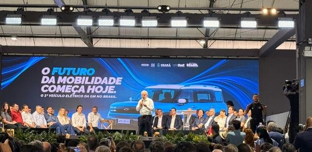With Lula, GM announces the beginning of electric car production in Ceará